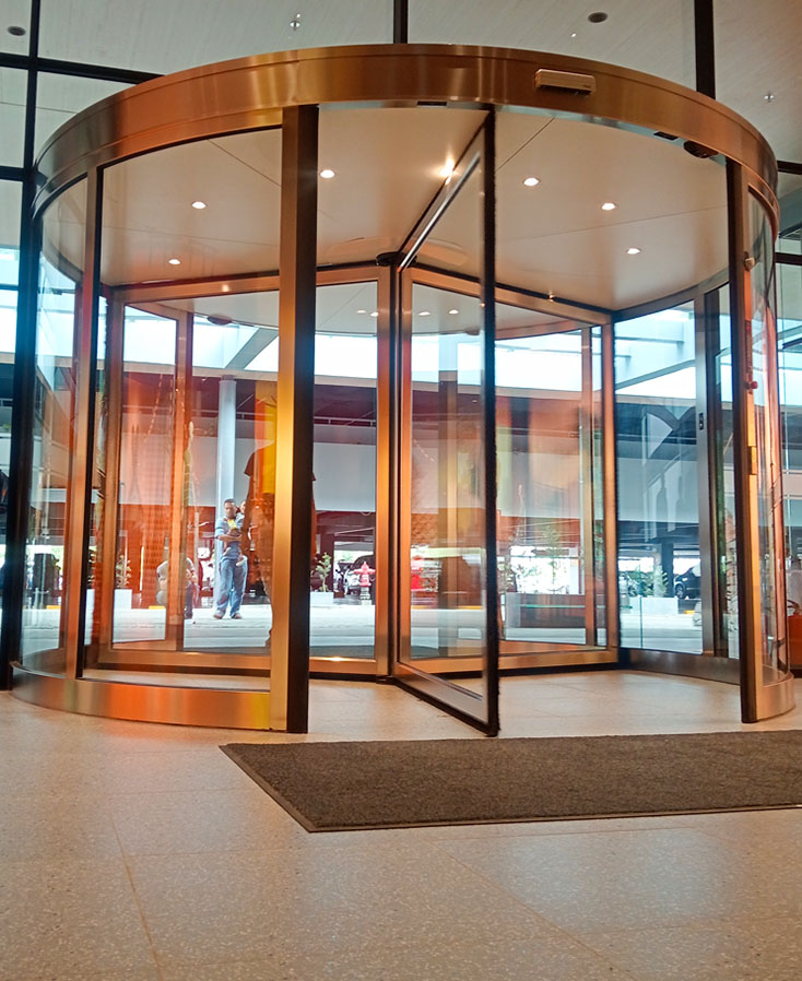 Automatic Revolving Door